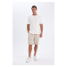 DEFACTO Pique Elastic Waist Bermuda Shorts