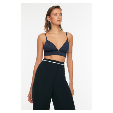 Modré dámske bralety