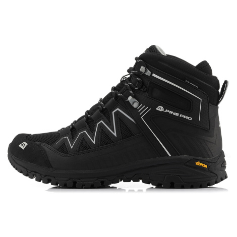 Outdoor shoes with functional membrane ALPINE PRO GUDERE black