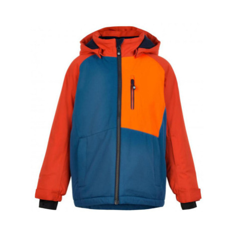 Chlapčenská lyžiarska bunda COLOR KIDS Ski jacket, boys, AF 10.000, red clay