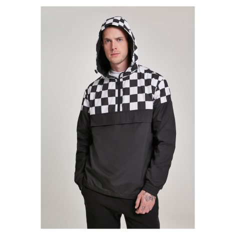 Check Pull Over Jacket blk/chess Urban Classics