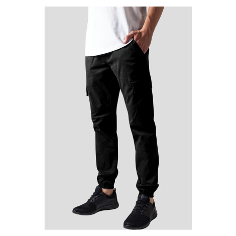 Washed Cargo Twill Jogging Pants Black Urban Classics