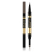 Eveline Cosmetics Brow Art Duo obojstranná ceruzka na obočie odtieň Light