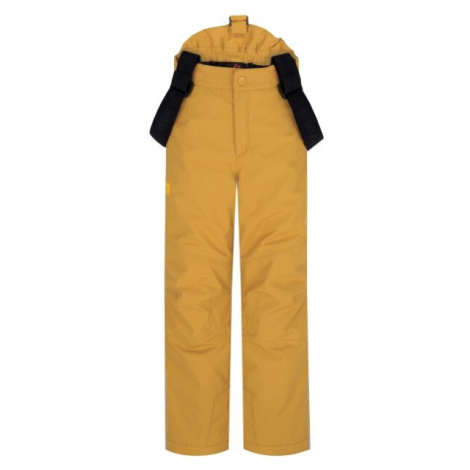 Hannah AKITA JR Detské lyžiarske nohavice, žltá, veľkosť