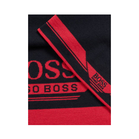 Boss Set čiapka a šál Gift-Set Aura 1 50441441 Tmavomodrá Hugo Boss