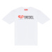 Tričko Diesel Tovez Over T-Shirt White