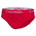 Dámske nohavičky s vysokým pásom QF6718E - XMK - Červená - Calvin Klein červená