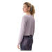 Dámske tréningové tričko s dlhým rukávom 4F LONGSLEEVE-4FWSS24TLONF250-52S-LIGHT VIOLET