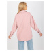 Svetloružová teplá košeľa DN-KS-4005.99P-pink