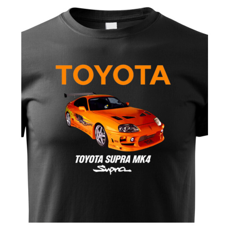 Detské tričko Toyota Supra MK4  - kvalitná tlač a rýchle dodanie
