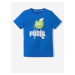 Modré chlapčenské vzorované tričko Puma Fruit Mates