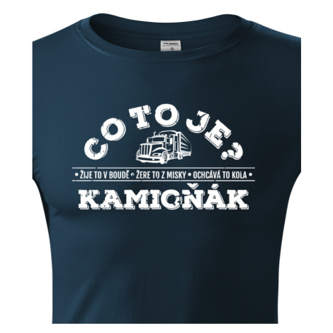 Pánske tričko pre vodiča kamiónu / Kamioňák - ideálny darček