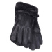 HotSquash Prstové rukavice  čierna