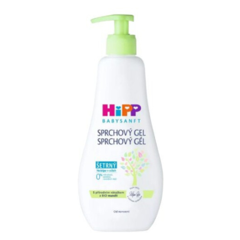 HiPP Babysanft sprchový gél šetrný s výťažkom z bio mandlí 400 ml