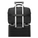 Čierna elegantná cestovná taška cez rameno &quot;Casual&quot;