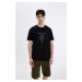 DEFACTO Regular Fit Crew Neck Printed Short Sleeve T-Shirt