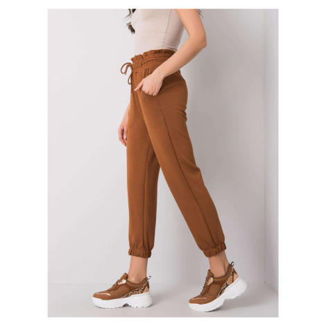 Brown sweatpants Sandra RUE PARIS