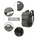 Sivý objemný cestovný batoh do lietadla &quot;Explorer&quot; - veľ. XL