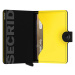 Secrid Miniwallet Matte Black & Yellow
