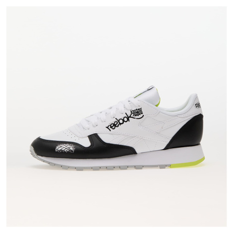 Tenisky Reebok Classic Leather Core Black/ Ftw White/ Acid Yellow