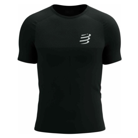 Compressport PERFORMANCE SS TSHIRT Pánske bežecké tričko, čierna, veľkosť