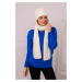 Women's set with scarf Dominika K361 ecru