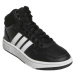 Juniorská rekreačná obuv ADIDAS Hoops Mid 3.0 K core black cloud white grey six