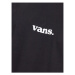 Vans Tričko Lower Corecase Ss Tee VN0008TK Čierna Classic Fit