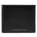 Tommy Hilfiger Veľká pánska peňaženka Th Premi Leather Extra Cc & Coin AM0AM11096 Čierna