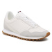 Tommy Hilfiger Sneakersy Elevated Runner Leather Mix FM0FM04357 Sivá