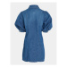 Tommy Hilfiger Džínsové šaty KG0KG07562 Modrá Regular Fit