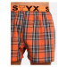 Trenírky pre mužov STYX - oranžová, sivá, čierna
