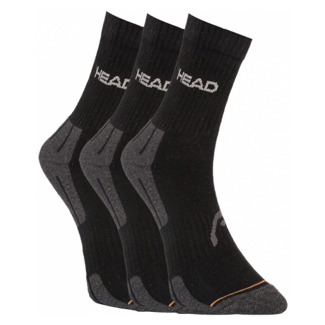 3PACK ponožky HEAD čierne (741020001 200) M