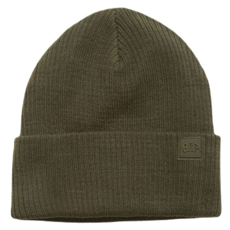 GAP V-BEANIE Chlapčenská čiapka, khaki, veľkosť