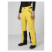 Pánske lyžiarske nohavice 4F MENS SKI TROUSERS SPMN006-72S-LEMON