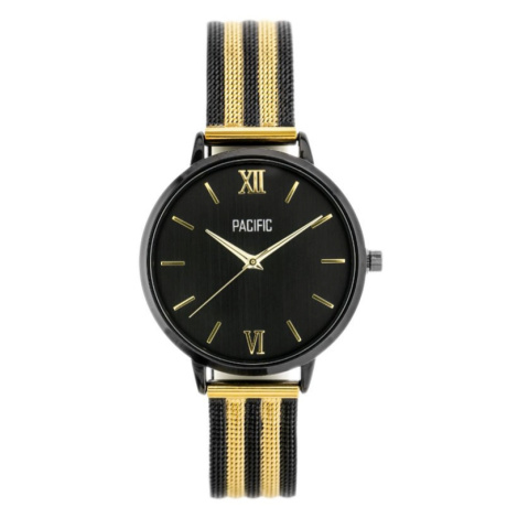 Dámske hodinky PACIFIC X6172 - black/gold (zy657c)