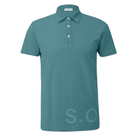 s.Oliver RL POLO SHIRT Pánske polo tričko, tmavo zelená, veľkosť