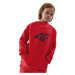 4F JUNIOR-SWEATSHIRT-JAW23TSWSM626-62S-RED Červená