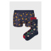 Komplet Boxerky a ponožky JACK AND JONES JACXmas Check