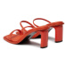 Calvin Klein Šľapky Padded Curved Stil Slide 70 HW0HW01992 Červená