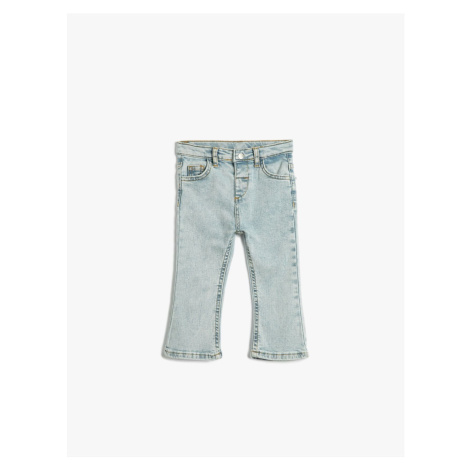 Koton Flare Jeans Pocketed Cotton - Flare Jean