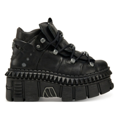 NEW ROCK Sneakersy M-WALL106-S13 Čierna