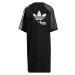 adidas  adidas Adicolor Split Trefoil Tee Dress  Tričká s krátkym rukávom Čierna