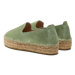 Manebi Espadrilky Hamptons Double Sole Espadrilles R 6.6 D0 Zelená