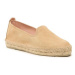 Manebi Espadrilky Suede Flat Espadrilles Béžová