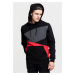 Zig Zag Hoody blk/red/cha