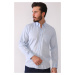 G676 DEWBERRY MEN'S SHIRT-BLUE