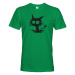 Pánské tričko mačko príšerka  - ideálny darček pre milovníkov mačiek