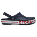 Crocs BAYABAND CLOG Unisex šľapky, tmavo modrá, veľkosť 37/38