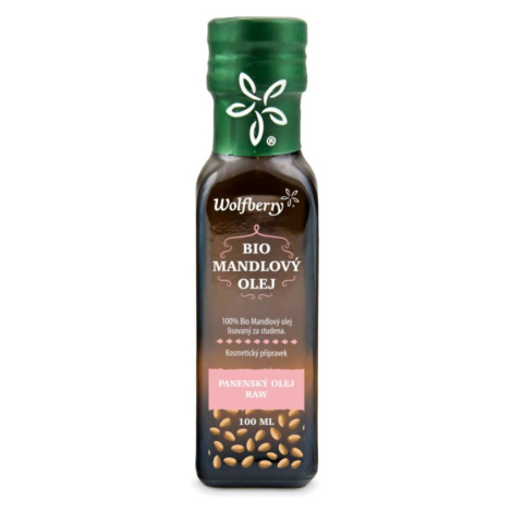 Wolfberry Mandľový olej BIO výživný olej na tvár, telo a vlasy